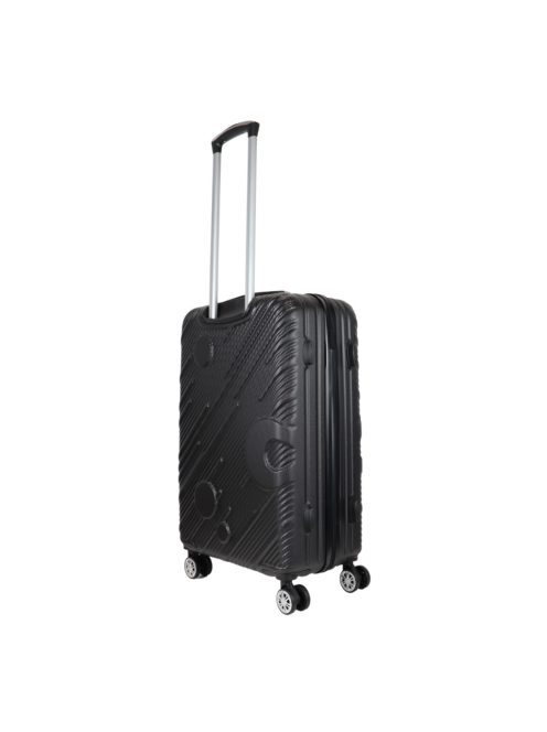 Benzi Granada fekete 4 kerekű közepes bőrönd