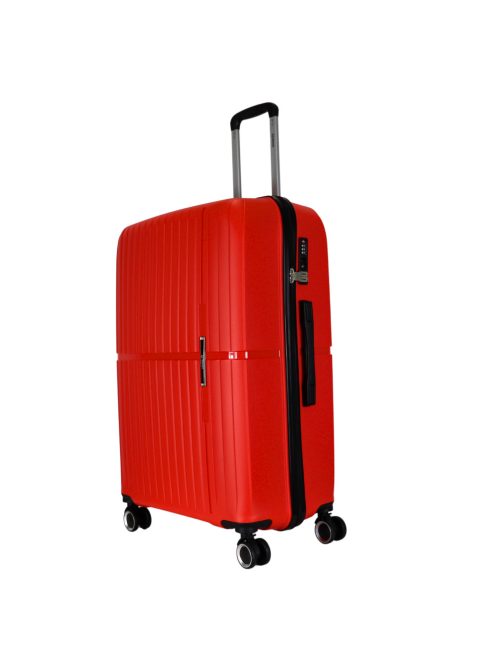 Benzi Bilbao piros 4 kerekű nagy bőrönd