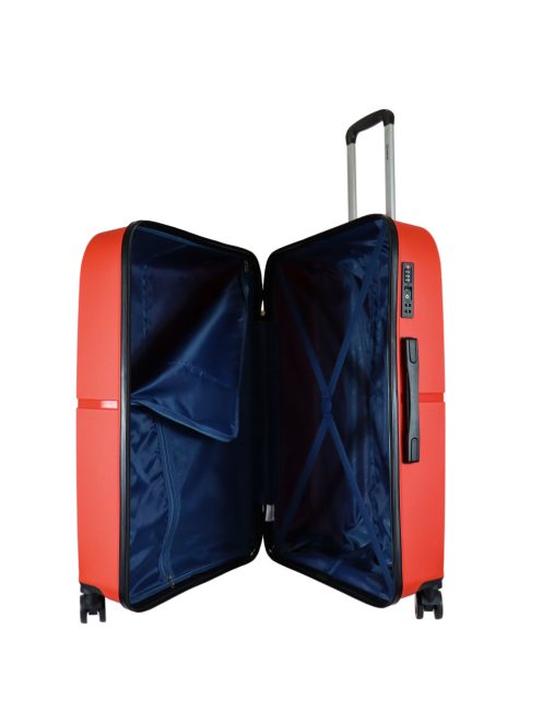 Benzi Bilbao piros 4 kerekű nagy bőrönd