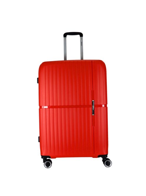 Benzi Bilbao piros 4 kerekű nagy bőrönd