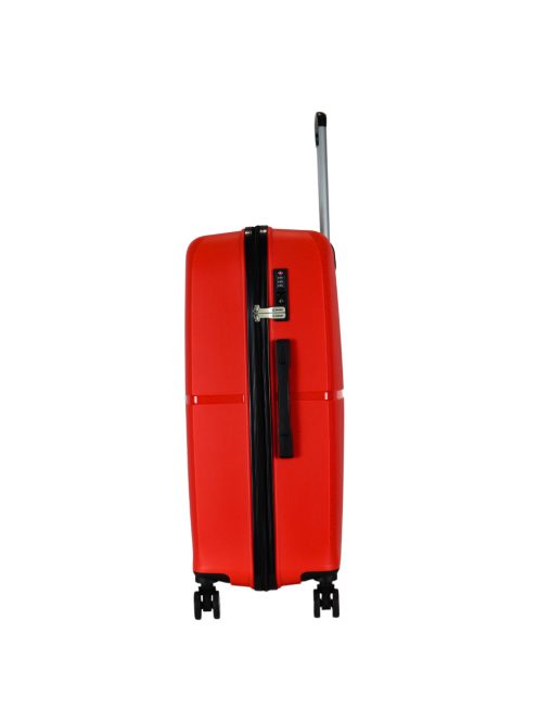 Benzi Bilbao piros 4 kerekű nagy bőrönd