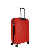 Benzi Bilbao piros 4 kerekű nagy bőrönd