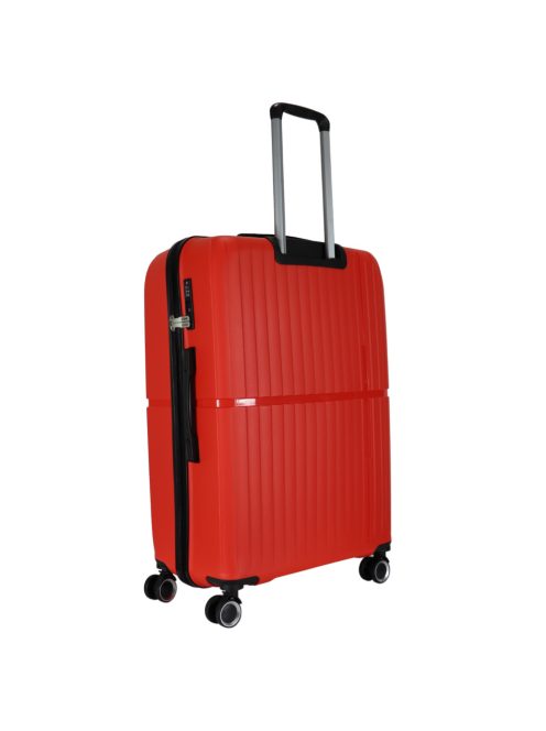 Benzi Bilbao piros 4 kerekű nagy bőrönd