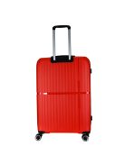 Benzi Bilbao piros 4 kerekű nagy bőrönd