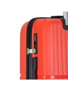 Benzi Bilbao piros 4 kerekű nagy bőrönd