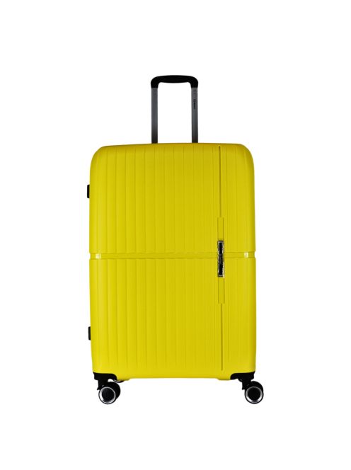 Benzi Bilbao sárga 4 kerekű nagy bőrönd