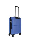 Benzi Bilbao kék 4 kerekű közepes bőrönd