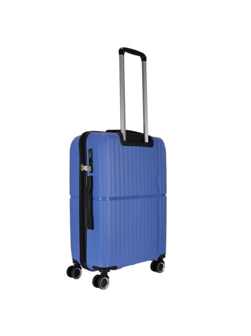 Benzi Bilbao kék 4 kerekű közepes bőrönd