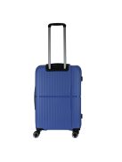 Benzi Bilbao kék 4 kerekű közepes bőrönd