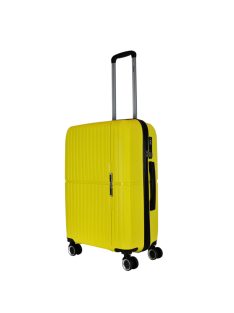 Benzi Bilbao sárga 4 kerekű közepes bőrönd