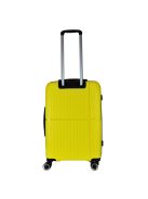 Benzi Bilbao sárga 4 kerekű közepes bőrönd