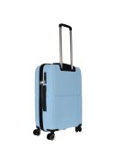 Benzi Bilbao világoskék 4 kerekű közepes bőrönd