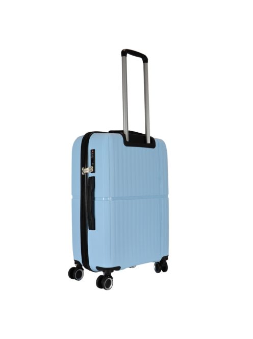 Benzi Bilbao világoskék 4 kerekű közepes bőrönd