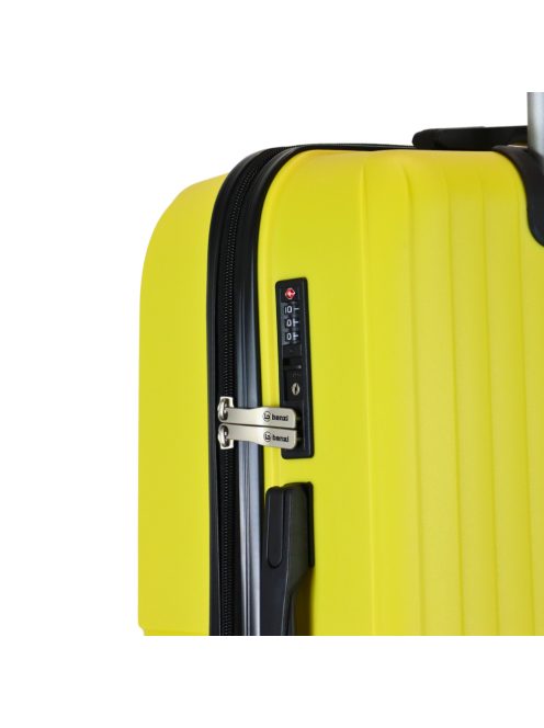 Benzi Bilbao sárga 4 kerekű kabinbőrönd