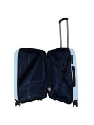 Benzi Bilbao világoskék 4 kerekű 3 részes bőrönd szett