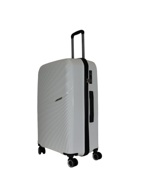 Benzi Palma fehér 4 kerekű nagy bőrönd