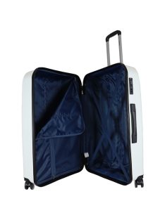 Benzi Palma fehér 4 kerekű nagy bőrönd