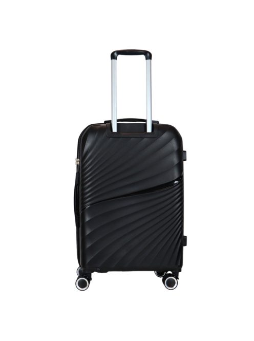 Benzi Palma fekete 4 kerekű közepes bőrönd