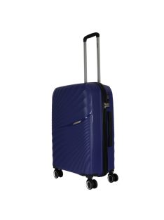 Benzi BZ5755 kék 4 kerekű közepes bőrönd