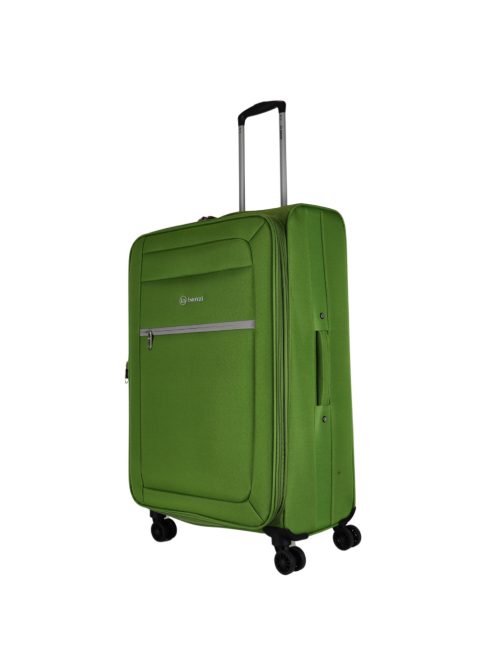 Benzi Vigo zöld 4 kerekű nagy bőrönd