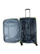 Benzi Vigo zöld 4 kerekű nagy bőrönd