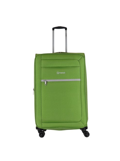 Benzi Vigo zöld 4 kerekű nagy bőrönd