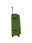 Benzi Vigo zöld 4 kerekű nagy bőrönd