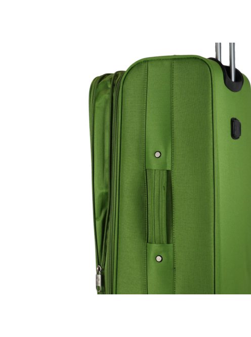 Benzi Vigo zöld 4 kerekű nagy bőrönd