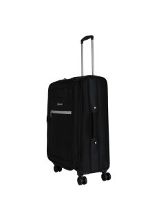 Benzi BZ5756 fekete 4 kerekű közepes bőrönd