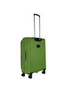 Benzi Vigo zöld 4 kerekű közepes bőrönd