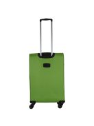 Benzi Vigo zöld 4 kerekű közepes bőrönd