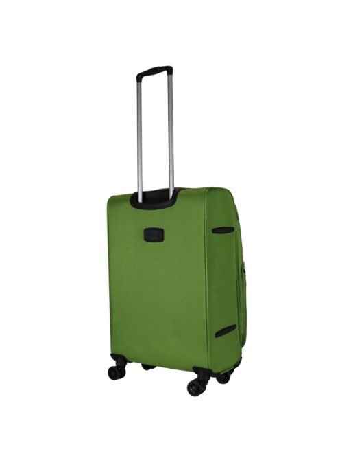 Benzi Vigo zöld 4 kerekű közepes bőrönd