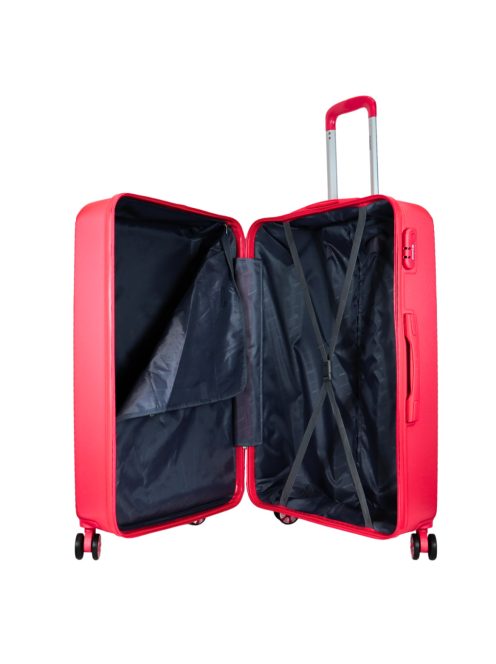 Benzi Murcia rózsaszín 4 kerekű nagy bőrönd