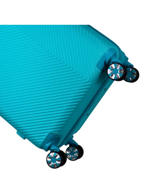 Benzi Murcia türkiz 4 kerekű nagy bőrönd