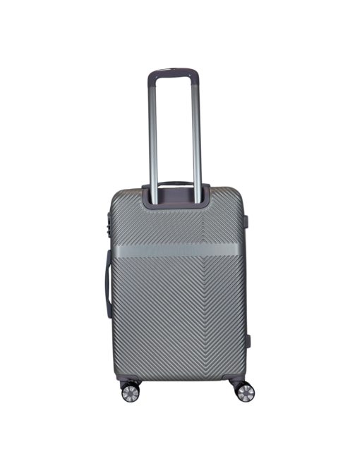 Benzi Murcia ezüst 4 kerekű közepes bőrönd