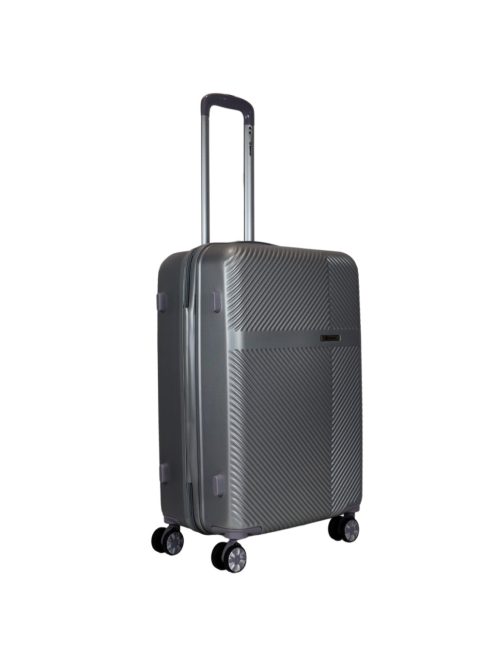 Benzi Murcia ezüst 4 kerekű közepes bőrönd