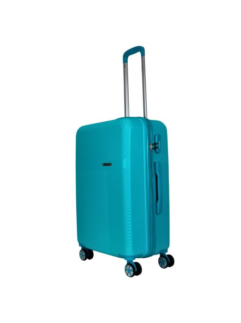 Benzi Murcia türkiz 4 kerekű közepes bőrönd