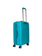Benzi Murcia türkiz 4 kerekű közepes bőrönd