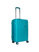 Benzi Murcia türkiz 4 kerekű közepes bőrönd