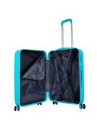 Benzi Murcia türkiz 4 kerekű közepes bőrönd