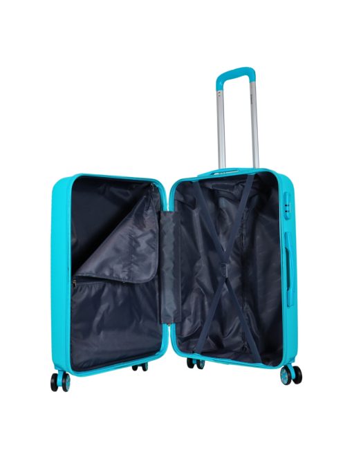 Benzi Murcia türkiz 4 kerekű közepes bőrönd