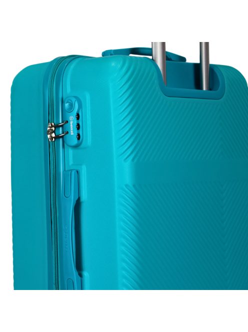 Benzi Murcia türkiz 4 kerekű közepes bőrönd