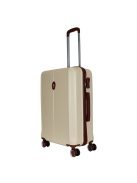 Benzi Classic bézs 4 kerekű közepes bőrönd