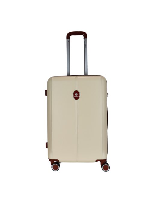 Benzi Classic bézs 4 kerekű közepes bőrönd