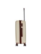 Benzi Classic bézs 4 kerekű közepes bőrönd