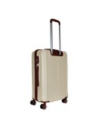 Benzi Classic bézs 4 kerekű közepes bőrönd
