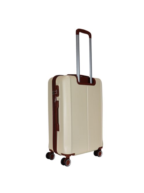 Benzi Classic bézs 4 kerekű közepes bőrönd