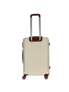 Benzi Classic bézs 4 kerekű közepes bőrönd