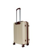 Benzi Classic bézs 4 kerekű közepes bőrönd