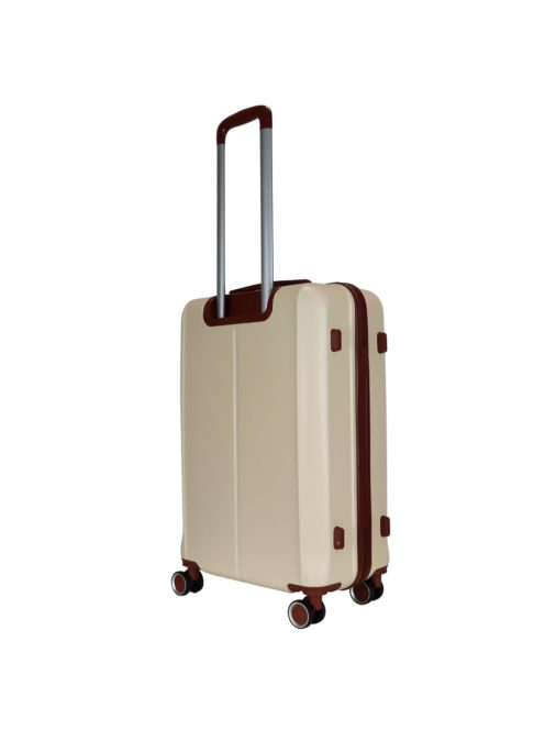 Benzi Classic bézs 4 kerekű közepes bőrönd